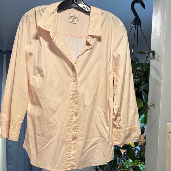 J. Crew Tops - J. Crew Light Peach Button-Down Shirt